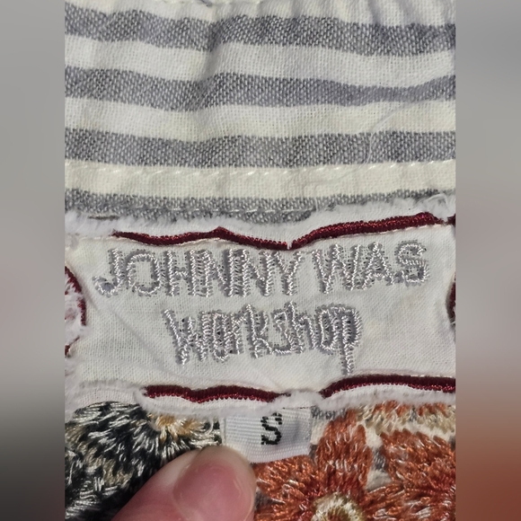 Johnny Was Workshop Button Down Shirt Lot of 2 Size Small - Picture 7 of 15